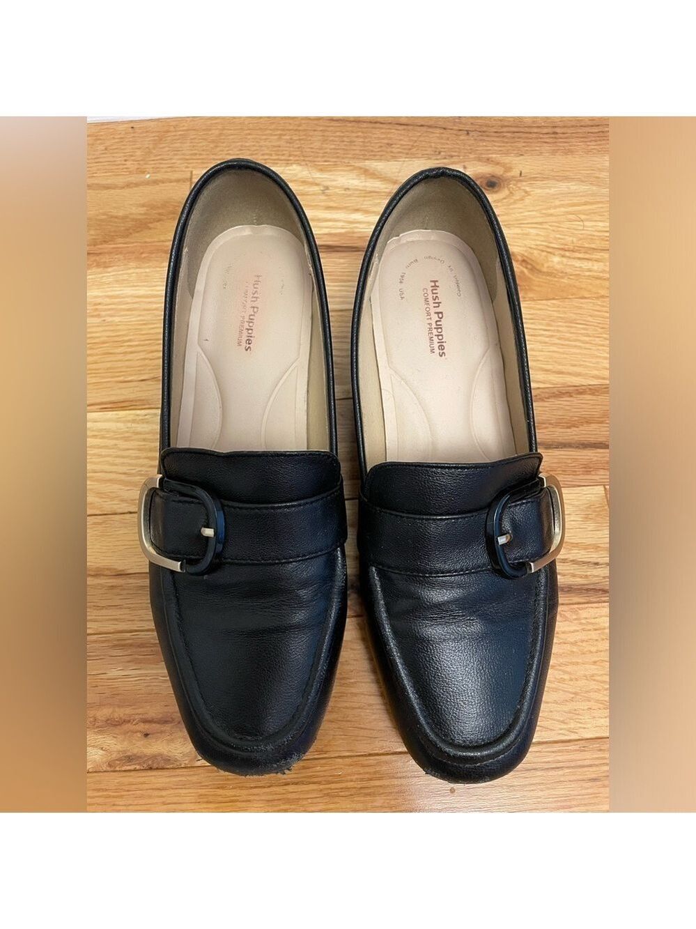 Hush Puppies Loafers Black Minimalist